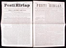 1841/1843 A Pesti Hirlap két száma