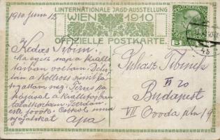 Vienna International Hunting Expo 1910, Trophäenhalle s: H. Kalmsteiner