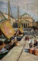 Trieste canal; Österreichische Adria Ausstellung