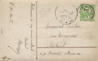 Christmas, angels, litho