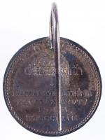 Habsburg Birodalom / Bécs 1867. Koronázási zseton Erzsébet királyné budai koronázására Ag (Br.3.68g/...