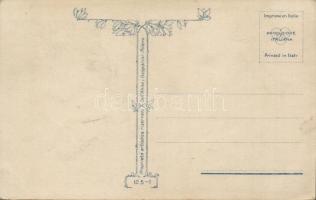 Female jockey, Italian art postcard s: Nanni