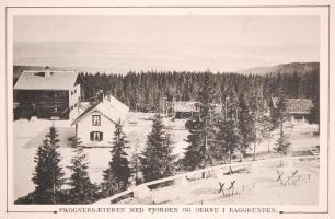 cca 1900 Norvégia 2 db leporello: cca 1910 Christiania 12 lapos leporello, cca 1900 Norvég népvisele...