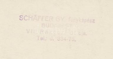 cca 1930 Serédi Jusztinián hercegprímás a Budapest II. Krisztus király templom előtt. Schäffer fotó ...