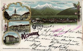 1899 Késmárk litho (EK)