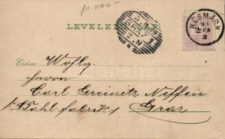 1899 Késmárk litho (EK)