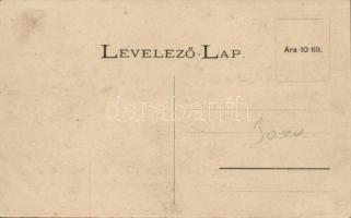 1905 Szomolnok a tűzvész után / city after fire