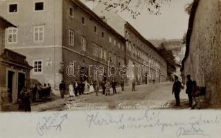 Selmecbánya Kincstári épület, Tandler Gyula kereskedése / government office, shop, photo