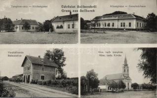 Szilberek, railway station