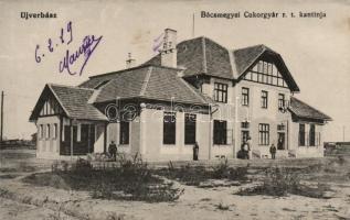 Újverbász Bácsmegyei Cukorgyár Rt. kantinja / sugar factory, canteen