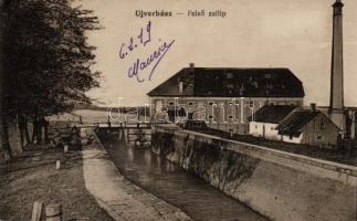 Újverbász felső zsilip / dyke (EK)