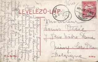 Palánka Fő utca, Groll Mihály áruháza / main street, shop (EK)