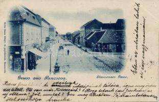 Pancsova Sztarcsovai út / street