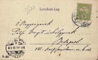 Nagybecskerek vasútállomás, motorkocsi / railway station, locomotive