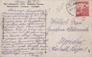 Ruszanda-fürdő, spa restaurant