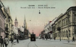 Újvidék Kossuth street, tram (EK)