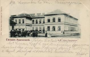 1898 Pancsova, grammar school