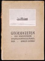 Barcza György: Útijegyzetek egy jegestengeri vadászkirándulásról. Bp., 1911. Pátria. 117 p. + 1 térkép. Kiadói papírkötésben (gerinc sérült). Ritka!