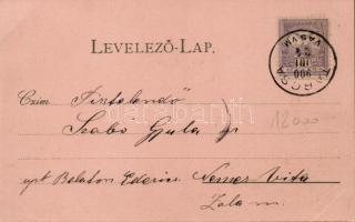 Tarcsa, floral litho