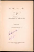 Fekete István: Csi. Történetek állatokról és emberekről. Győry Miklós rajzaival.
Bp., 1944. Uj Idők....