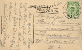 Felsőlövő, main street, Hotel Central