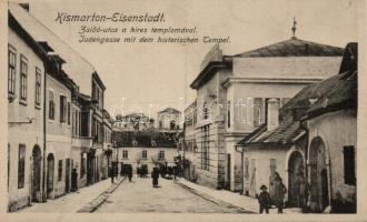 Kismarton, Eisenstadt; Zsidó utca, zsinagóga / Jewish street, synagogue