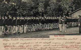 'Beim Befehl', K.u.K. military