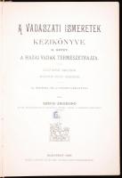 A vadászati ismeretek kézikönyve. I.-III. köt. (4 kötetben) Teljes!
1. köt. Bélházy Jenő: Első rész:...