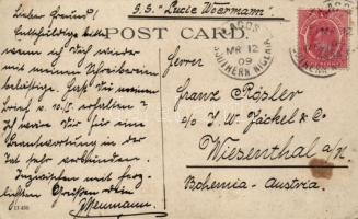 Lagos, Woermann Linie, ship station (fl)