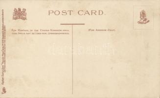 Cyclist, humour, Raphael Tuck's 'Popular Plays' series s: Thackeray