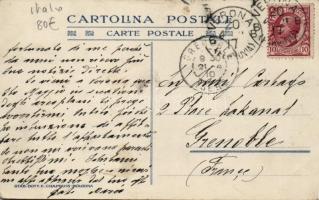 1910 Verona, aviation festival, litho s: Mazza