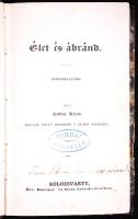 Bodor Lajos: Élet és ábránd. Szomorujáték. Kolozsvártt, 1842, özv. Barráné és Stein. Korabeli, arany...