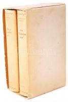 Hermann Hesse: Das Glasperlenspiel I-II. Zürich, 1943, Fretz & Wasmuth. Kiadói, aranyozott, egés...