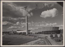 1952 A magyar olimpiai csapat több tagja, főleg birkózók által aláírt képeslap: Kárpáti Rudolf, Benc...