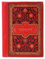 cca 1890 Ostende 12 keményhátú fotót tartalmazó leporelló / 
cca 1890 Ostende leporello with 12 phot...