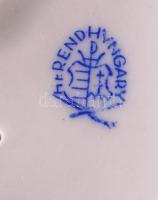 Herendi kacsapár, kézzel festett, jelzett, hibátlan, h:9 cm