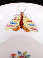 Herendi Viktória mintás mini kaspó, kézzel festett, jelzett, hibátlan, d:7 cm, m:4 cm