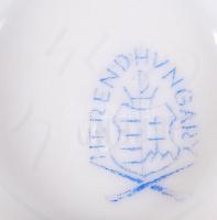 Herendi Viktória mintás mini kaspó, kézzel festett, jelzett, hibátlan, d:7 cm, m:4 cm