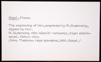 cca 1863 Franz Sigel 1824-1902): 1848-as német szabadságharcos, később amerikai tábornokot ábrázoló ...