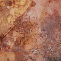 Ezüstözött kiöntő, gazdagon díszített, jelzett Hartford silver plate Co., m:21 cm