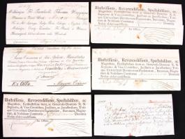 cca 1740-1849 Helytartótanácsi, kancelláriai levelek gyűjteménye. Összesen 42 db rajta számos főrang...
