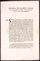 cca 1740-1849 Helytartótanácsi, kancelláriai levelek gyűjteménye. Összesen 42 db rajta számos főrang...
