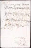 cca 1740-1849 Helytartótanácsi, kancelláriai levelek gyűjteménye. Összesen 42 db rajta számos főrang...