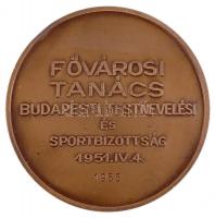 Iván István (1905-1968) 1951. "Fővárosi Tanács Budapesti Testnevelési és Sportbizottság - Váltó...