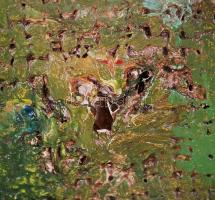 Balla Béla (1882-1965): Nagybányai táj. Olaj, vászon, jelzett, keretben, 61x71cm (a vászon sérült)