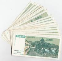 Jugoszlávia 1993. 500.000D (31x) T:II-III
Yugoslavia 1993. 500.000 Dinara (31x) C:XF-F