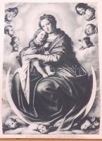 cca 1940 Róma - 130db képet tartalmazó füzet papírkötésben