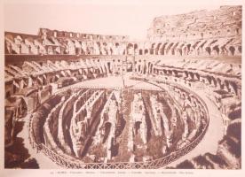 cca 1940 Róma - 130db képet tartalmazó füzet papírkötésben