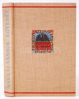 Makkai Sándor: Egyedül. Tanulmányok. Kolozsvár, 1934, Erdélyi Szépmíves Céh. Kiadói, festett, egészv...