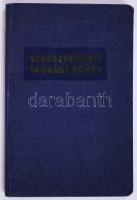 1962 Szakszervezeti tagsági könyv sok bélyeggel